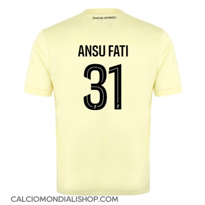 Maglie da calcio AS Monaco Ansu Fati #31 Terza Maglia 2025-26 Manica Corta Maglie da calcio AS Monaco Ansu Fati #31 Terza Maglia 2025-26 Manica Corta